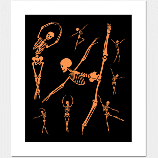 Dancing Skeletons Posters and Art